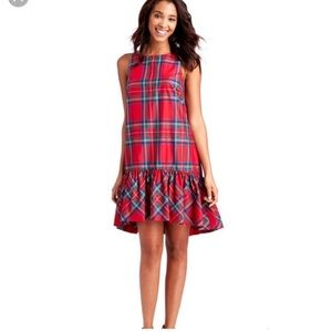 Vineyard Vines Amelia Jolly Plaid Dress, size 0